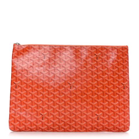 Pochette orange GOYARD pour Femme 